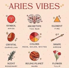 the aris vibes are all in different colors and shapes, including flowers, stars,