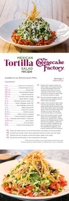 the menu for mexican tortilla and cheese factory in san francisco, calif