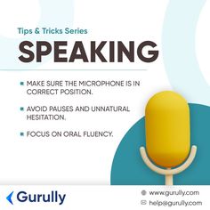 a microphone with the words tips and tricks series speaking