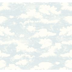 a blue and white background with clouds