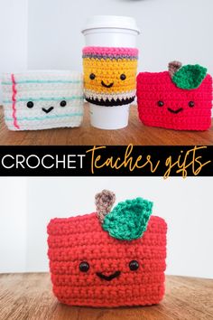 crochet teacher gifts are the perfect way to give back to school this year