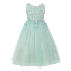 5008_MINT_1200_1_3.jpg?0 Toddler Formal Dresses, Girls Couture, Junior Bridesmaid Dress, Tulle Flower Girl, Satin Tulle, Tulle Flowers, Couture Dress, Flower Girl Dresses Tulle, Junior Bridesmaid Dresses