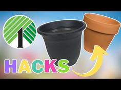 there are two different types of pots and one has the words hacks