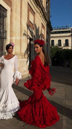 Flamenco Wedding Dress, Spanish Dress Flamenco, Spanish Outfits, Flamenco Costume, Flamenco Skirt, Elegant Summer Dresses, Flamenco Dress