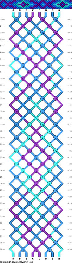 an image of the same pattern as shown in this graphic file, with different colors and sizes