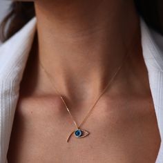 Hammered Effect Evil Eye Pendant, Unique Gold Jewelry, Minimalist Necklace, Evil Eye Pendant, Mother's Day, Layering Necklace, Gift for Her by MisoaJewelry on Etsy Evil Eye Locket Gold, Evil Eye Earrings Gold, Evil Eye Necklace Layering, Evil Eye Pendant Necklace, Evil Eye Gold Pendant, Unique Pendant Necklace Gold, Minimalist Eye-shaped Jewelry Gift, Beautiful Necklaces Unique, Jwellary Unique Gold