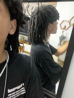 Mullet Locs, Stud Hairstyles, Hair Maintenance, Locs, Hair Hacks, Black Hair, Bangs