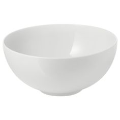 a white bowl is shown on a white background