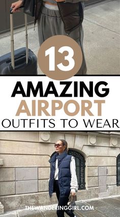 Save this pin for 13+ best airport outfit ideas! If you want to wear comfy airport outfits, casual airport outfits, cute airport outfits, summer airport outfits, classy airport outfits, and airport outfit dress to impress, this post is a must-read. Tap to learn what to wear for airplane travel outfits! Airport Outfit Dress, Cute Airplane Outfit, Summer Neutral Outfits, Classy Airport Outfit, Airplane Travel Outfits, Casual Airport Outfit, Flowy Linen Pants, Cute Airport Outfit, Neutral Winter Outfit