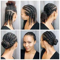 Flat Twists, Flat Twist Hairstyles, Natural Hair Transitioning, Natural Hair Tutorials, Pelo Afro, Flat Twist, Natural Hair Inspiration, Natural Hair Tips, Hair Crush