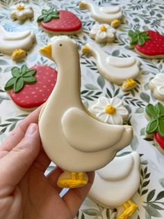 Goose Cookies Decorated, Silly Goose Baby Shower Decor, Duck Duck Goose Party, One Silly Goose Birthday Cookies, Picnic Cookies Decorated, 1 Silly Goose Birthday, One Silly Goose Cookies, Goose Themed Baby Shower Ideas