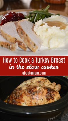 how to cook a turkey breast in the slow cooker