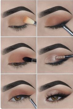 Evening Eye Makeup, Tutorial Eyeliner, Eye Makeup Images, Soft Eye Makeup, Mekap Mata, Makeup For, Eye Makeup Techniques, Makeup Tutorial Eyeliner, Makeup Tutorial Eyeshadow