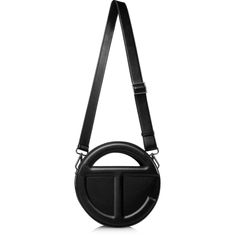 Round Telfar Circle Bag - Black – shop.telfar Telfar Bags, Telfar Bag, Crop Crewneck, Circle Bag, Popular Handbags, Cotton Drawstring Bags, Round Bag, Sustainable Fashion Brands, Shopper Bag