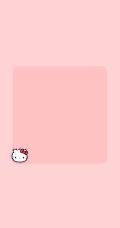 hello kitty wallpaper with pink background