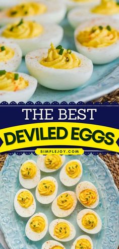 Best Deviled Eggs, new year's eve food ideas, holiday party appetizers New Year's Eve Food, Jalapeno Deviled Eggs