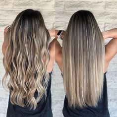 Air Touch, Ombre Hairstyles, Balayage Straight Hair, Blonde Hair With Roots, Basketball Hairstyles, Brown Hair Looks