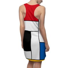 Feminine and stylish, yet really comfortable dress. This high quality AOP tank dress is appealing from every angle. Inspired by the freedom of creativity, it will instantly become everyone's alltime favorite. .: Sporty fit .: 100% Polyester with white thread color .: Medium fabric (6.0 oz/yd² (170 g/m .: Tagless .: Runs true to size White Racerback Summer Dress, White Racerback Dress For Summer, Racerback Dress, Leggings Casual, Edgy Look, Pet Home, Print Store, Comfortable Dress, Tank Dress