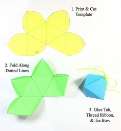 the instructions for how to make an origami flower and butterfly paper craft kit