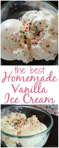 the best homemade vanilla ice cream