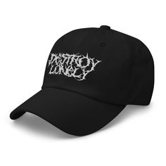 "Destroy Lonely HEAVYMETAL hat ... designed by me grailedgod * 100% chino cotton twill * Unstructured, 6-panel, low-profile * 6 embroidered eyelets * 3 ⅛\" (7.6 cm) crown * Adjustable strap with antique buckle" Trendy Cotton Snapback Hat With Short Brim, Cotton Snapback Hat With Short Brim For Streetwear, Cotton Trucker Hat With Short Brim For Streetwear, Cotton Short Brim Trucker Hat For Streetwear, Trendy Cotton Dad Hat With Short Brim, Cotton Snapback Hat With Embroidered Logo Short Brim, Destroy Lonely, Trucker Cap, Heavy Metal