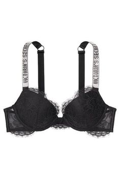 Bra Outfit, Victorias Secret Set, Victoria Secret Outfits, Vs Bras, Cute Bras, Victoria Secrets, Baggy Pants, Black Bra, Victoria Secret Bras