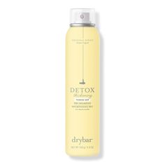 Detox Thickening Dry Shampoo for Thinning Hair -  Drybar Detox Thickening Dry Shampoo for Thinning Hair. Thickening formula absorbs excess oil and impurities while instantly providing fuller, denser-looking hair and helps reduce the appearance of thinning hair over time.    Benefits     Micro fine rice powder helps to absorb oils and odors, leaving hair feeling clean and refreshed with a soft, matte finish. Plant-based active ingredients instantly thicken and lift hair at the root while plumping Natural Beauty Treatments, Split Dyed Hair, Shampoo For Thinning Hair, Rice Powder, Dry Shampoo Hairstyles, Hair Strands, Dry Bar, Hair Density, Thinning Hair