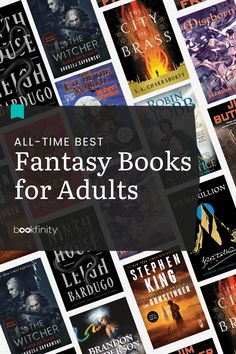 Over 30 of the Best Fantasy Books for Adults Best Fantasy Books, Adult Fantasy Books, Reading List Challenge, Book Bucket, Books For Adults, Personalized Book, Fantasy Books To Read, Beloved Book, Recommended Books To Read