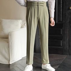 The Item is Asian size, different with yours, Pls double check the pant waist. 1. Pls allow 1-3cm tolerance due to manual measure. 2. Color may slightly vary from the image due to different computer screen and light affect. 3.If you are not sure about the size, Pls let us know your weight,height, Bust,Waist info etc We can help to choose correct size. window.adminAccountId=2669448999; Slim Fit Trousers With Button Closure, Khaki Trousers With Belt Loops, Khaki Ankle-length Pants With Belt Loops, Business Straight Pants With Button Closure, Straight Pants With Button Closure For Business, High-waisted Business Pants With Button Closure, Khaki High-waisted Pants With Belt Loops, Business High-waisted Pants With Button Closure, Khaki Ankle-length Pants With Welt Pockets