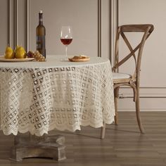 Seamlessly combine style, functionality, and durability with HLC.me Lace Fabric Tablecloth, a masterpiece in dining elegance. Crafted from premium lace fabric, this tablecloth makes everyday meals special. Round Table Cloth, Thanksgiving Tablecloth, Dining Table Cloth, Ogee Pattern, Round Tables, Fabric Table, Lace Table, Lace Tablecloth, Tablecloth Fabric