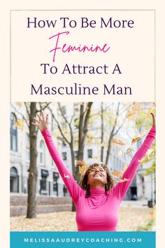 You're a savvy, high-achieving woman who knows what she wants: a self-led, solid masculine man. And you won't settle for anything less. The best way to attract a masculine man is to be more feminine and I'm not talking about dresses and ruffles. Here are 5 simple ways that will get you what you desire in love and romance. Be More Feminine, More Feminine, Not Talking, Attract Men, Masculine Energy, Dating Coach, Masculine Men