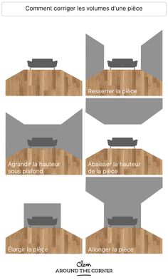 different types of wood flooring are shown in this diagram