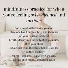 mindfulness practice for when you're feeling overwhelmed and anxious Protection Mantra, Mantra Affirmations, I Am Safe, Grounding Meditation, Body Scan, Podcast On Spotify, I Am Alive, Body Scanning, Mindfulness Practice