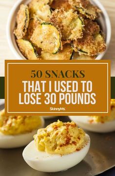 the cover of 50 snacks that used to lose 30 pounds