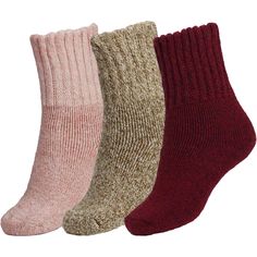 Specifications: Size: The boot socks fit for women size 5-11. The cuff above the ankle, perfect thick socks for low cut boots. Cozy and Warm The elastic bands at the ankle do not compress your legs giving you the best, comfortable wear experience for everyday activities and even during sleep Intimate gift selection: In the cold winter, everyone needs comfortable, soft and warm socks. As a gift for yourself, with 3 pairs of thick socks, women's socks in various colors can easily change with your Presents For Grandma, Solid Socks, Ruffled Socks, Slouch Socks, Socks Christmas, Warm Snow Boots, Sock Packs, Winter Socks, Socks For Women