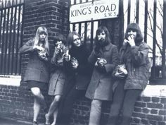 kings road London 60s London, 1960s London, 60s Girl, Vintage Guide, Swinging 60s, Swinging London, Carnaby Street, 60s Mod