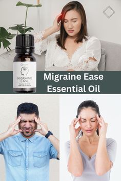 Experience natural relief with Migraine Ease Essential Oil Blend by Kumi Oils. Crafted to soothe headaches and ease tension, this blend is your go-to for calming migraine relief. 🌿✨ #MigraineRelief #EssentialOils #Aromatherapy #KumiOils #Wellness #NaturalHealing Migraine Relief Essential Oils, Essential Oils For Migraines, Migraine Help, Reduce Nausea, Gas Chromatography, Essential Oil Case, Migraine Relief