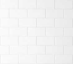 a white brick wall that is very clean