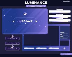 the website page for luminance