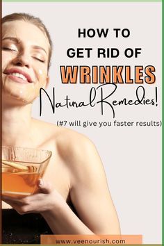 Ready to reduce wrinkles and look younger? Check out these 7 DIY natural remedies that will transform your skin! These anti-aging skin care tips include easy-to-make home remedies that are perfect for anyone looking to enhance their beauty routine. From face masks to natural oils, these remedies will help you achieve wrinkle-free skin naturally. Ideal for those who love DIY beauty and natural skin care solutions. Click to discover how you can naturally reduce wrinkles and enjoy youthful skin! Skin Care Solutions Natural, Diy Natural Remedies, Natural Wrinkle Remedies, Home Remedies For Wrinkles, Get Rid Of Wrinkles, Wrinkle Remedies, Anti Aging Skincare Routine, Wrinkle Free Skin