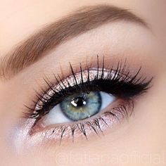 Valentines Day Makeup, Makijaż Smokey Eye, Makeup Hacks, Kiss Makeup, Day Makeup, Bright Eyes, Makeup Goals, Eye Make