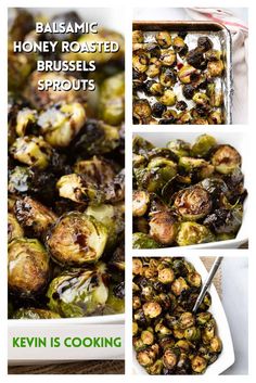 roasted brussel sprouts with balsamic honey roasted brussels sprouts