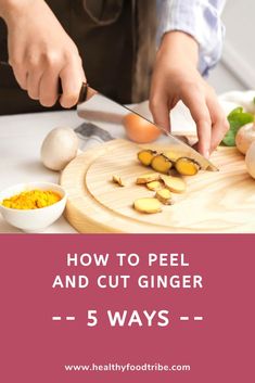 How to Peel and Cut Ginger (5 Methods) Ginger Root Recipes, Bbc Good Food, Bbc Good Food Recipes, Bbc, Good Food