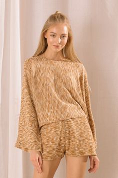 Penelope Oversized Sweater Front Brown Oversized Sweater, Wholesale Merchandise, Oversized Sweater, Look Chic, Some Fun, Unique Style, To Look, Bell Sleeves, Off The Shoulder