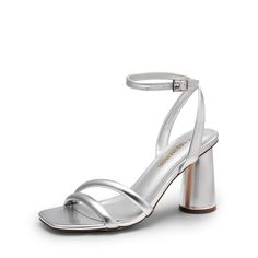 PRICES MAY VARY. Elegant Strappy Design: Enhance your look with these women’s sandals designed with slender strap detailing crafted for elegance. Comfortable Wear: Utilizing padding in the strap these heels for women offer a comfortable fit, ensuring ease of wear throughout the day. Supportive Insole: These women’s heels feature a 4mm thick latex insole, adeptly supporting your foot for enhanced comfort. 3.46-Inch Heel: Designed with a chunky cylindrical heel, these high-heels for women elongate Silver Homecoming Shoes, Navy Quince, Hoco Heels, Homecoming Heels, Wedding Sandals Heels, Homecoming 2024, Round Heels, Homecoming Shoes, Party Sandals