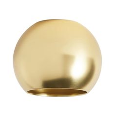 an image of a golden ball on a white background