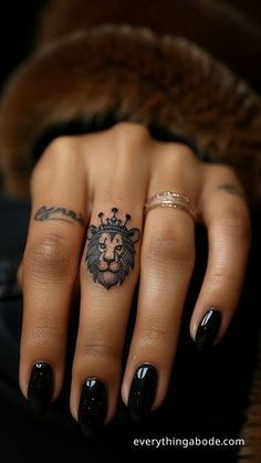 45+ Lion Tattoo Ideas to Give You Inspiration for Your Next Ink Lions Head Tattoo For Women, Lion Tattoo For Women, Lion Tattoo Ideas, Lion Tattoos, Geometric Lion, Lion Head Tattoos, Quote Tattoos, Cute Tats