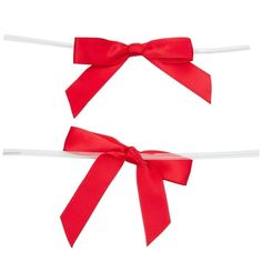 Item Description Includes 100-piece gold satin ribbon bow with twist tie wire. Ideal for packaging or decorating products and gifts, good for gift wrap bag and baked goods. The bow tie is handmade, and the sizing will be slightly different. Polyester; plastic-coated wire. Each twist tie bow for crafts measures 3 x 2.5 inches. Color: Red. Adjustable Ribbon Bow For Party, Red Satin Bow For Party, Adjustable Satin Bow For Gifts, Adjustable Ribbon Bow Gift, Adjustable Red Bow For Gifts, Adjustable Red Bow For Gift, Adjustable Red Bow For Party, Satin Bow For Gift, Ribbon For Gift