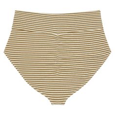 Fit About 3” wider in the butt than our added coverage high rise bottom Full front and back coverage High-waisted Contouring waistband Ruched back to accentuate the booty Style Features Creates hourglass shape Also available with less coverage Fabric Details 90% Nylon, 10% Spandex Tan and beige striped fabric Thick, textured fabric with light compression Imported from Spain OEKO-TEX certified Suntan Lotion, Hourglass Shape, Striped Fabric, Sun Tan, Fabric Details, Textured Fabric, High Rise, Spain, High Waisted