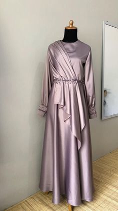 Baju Bridesmaid Hijab, Ootd Hijab Casual, Hijab Wedding, Kebaya Muslim, Gaun Fashion, Muslim Fashion Hijab Outfits, Muslim Fashion Hijab, Long Bridesmaid Dress